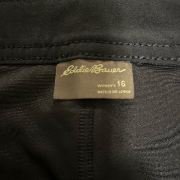 Eddie Bauer Women’s Size 16 Navy Blue Adventurer 2.0 Skort Skirt - Picture 10 of 11